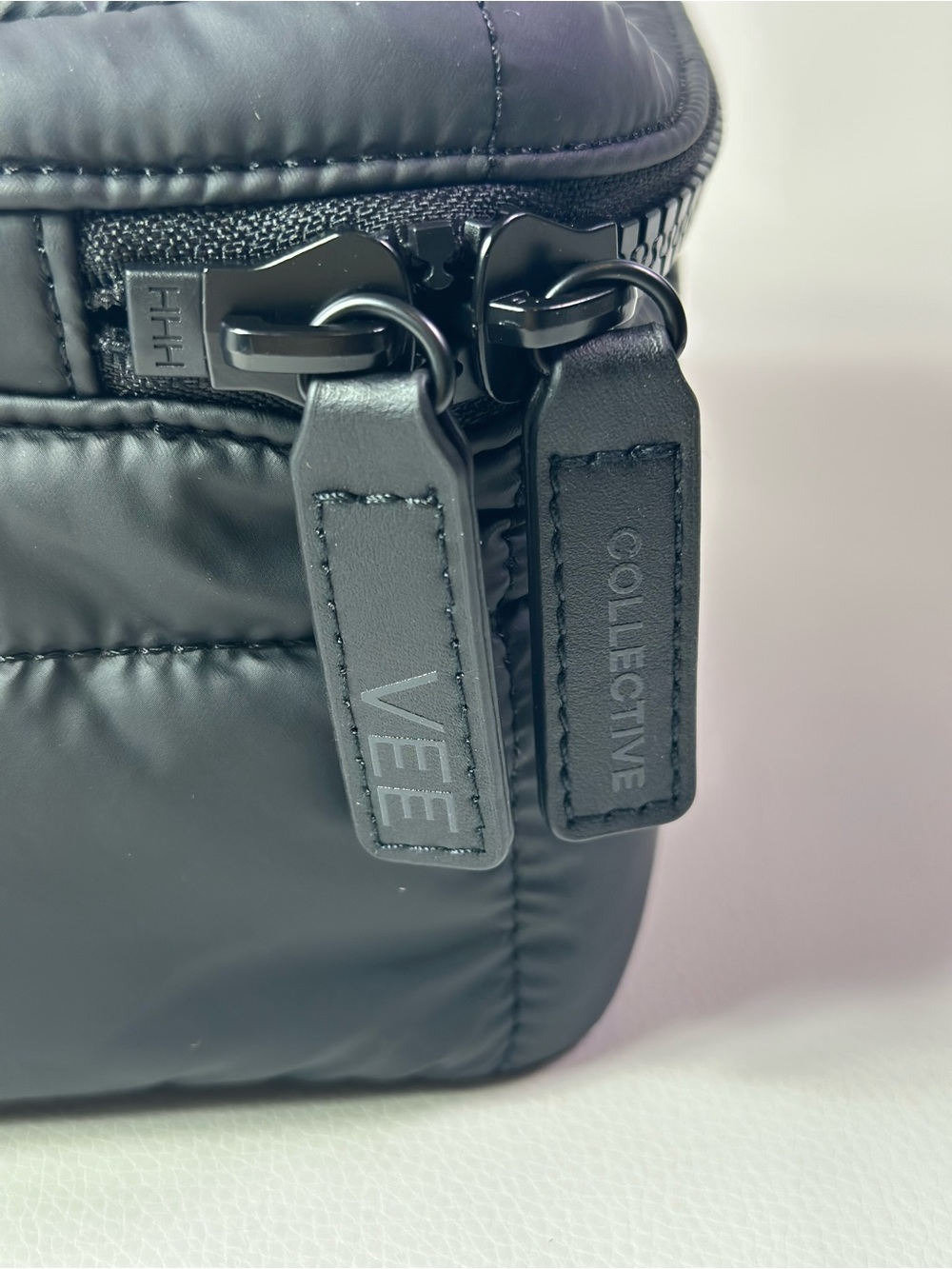 NEW VEE COLLECTIVE PORTER VANITY CASE BAG BLACK - Picture 7 of 9